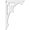Ekena Millwork Sellek Architectural Grade PVC Bracket, 5/8"W X 4 1/2"D X 7"H BKTP01X04X07SK - alternate 2